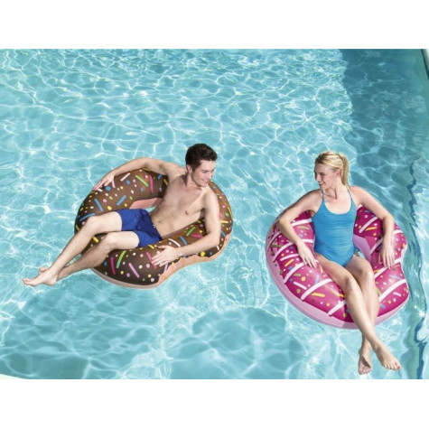 Bestway 36118 Nafukovací kruh Donut 107 cm - hnědý ~ 4
