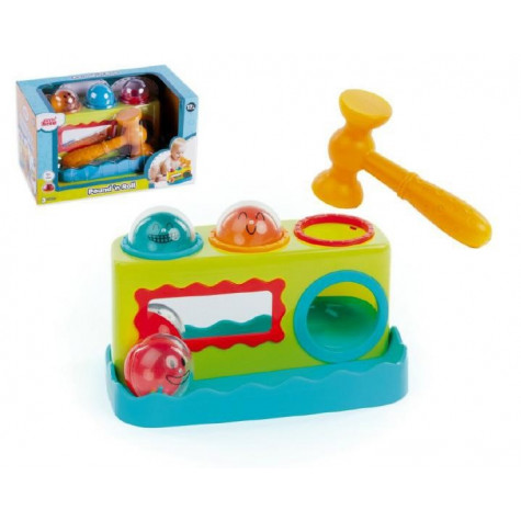 Zatloukačka s kladívkem se zrcátkem plast 21cm ~ 2