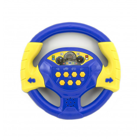 Volant modrý plast 20cm na baterie se zvukem ~ 1
