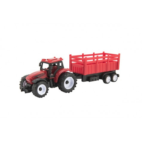 Traktor s vlekem 21cm na volný chod ~ 6