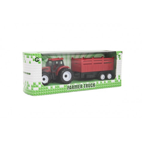Traktor s vlekem 21cm na volný chod ~ 7