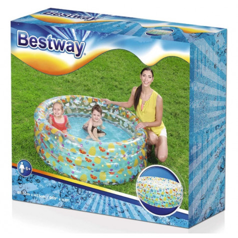 Bestway 51045 Nafukovací bazén tropický 150cm