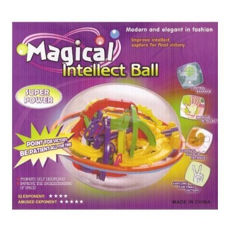 Hlavolam Intellect Ball - 208 překážek