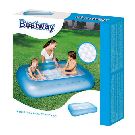 Bestway 51115 Nafukovací bazén Aquababes 165x25cm - modrý