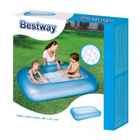 Bestway 51115 Nafukovací bazén Aquababes 165x25cm - modrý ~ 3