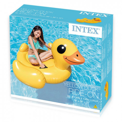 Intex 57556 Plovadlo nafukovací Kachna 147x147cm