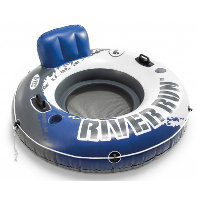 Intex 58825 Sedátko nafukovací kruh River Run 135cm - modrý