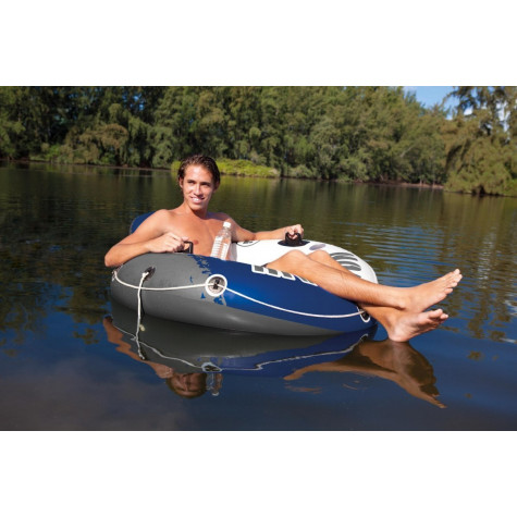 Intex 58825 Sedátko nafukovací kruh River Run 135cm - modrý