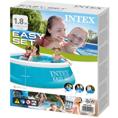 Intex 28101 Bazén kruhový Easy Set 183 cm
