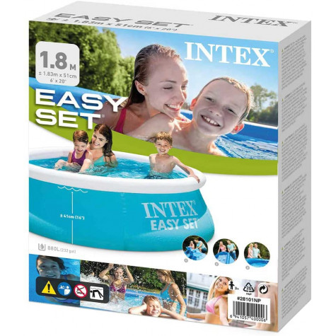 Intex 28101 Bazén kruhový Easy Set 183 cm ~ 6