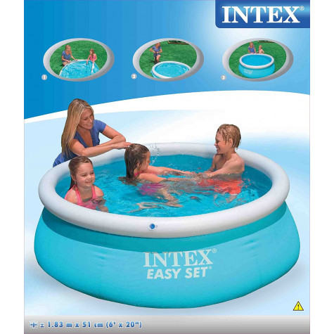 Intex 28101 Bazén kruhový Easy Set 183 cm ~ 7