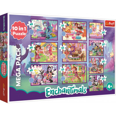 TREFL Puzzle Enchantimals 10v1