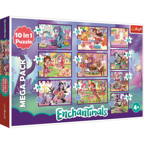 TREFL Puzzle Enchantimals 10v1 ~ 1