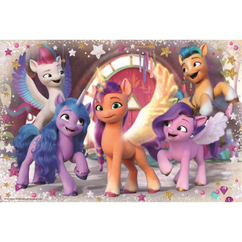 TREFL Puzzle My Little Pony: Radostní poníci MAXI 24 dílků