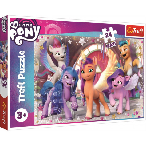 TREFL Puzzle My Little Pony: Radostní poníci MAXI 24 dílků ~ 1