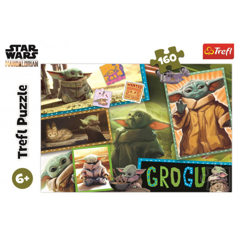 TREFL Puzzle Star Wars Mandalorian: Grogu 160 dílků