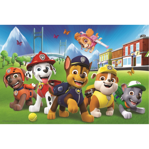 TREFL Puzzle Tlapková patrola na trávníku 60 dílků ~ 2