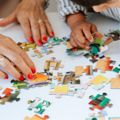 TREFL Puzzle Tlapková patrola na trávníku 60 dílků ~ 5