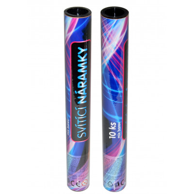 Lightstick Náramky svítící 10 ks