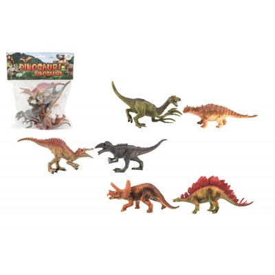 Teddies Dinosauři plast 15-16cm 6ks