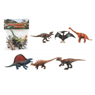 Teddies Dinosauři plast 14-19cm 6ks