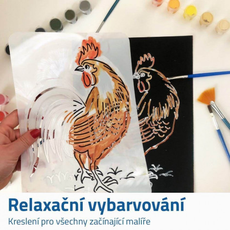 Šablony zvířátek na malování - velké ~ 7