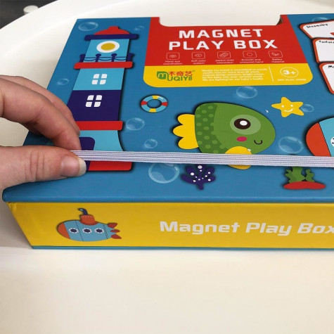 Magnetický hrací box - mořský svět ~ 4