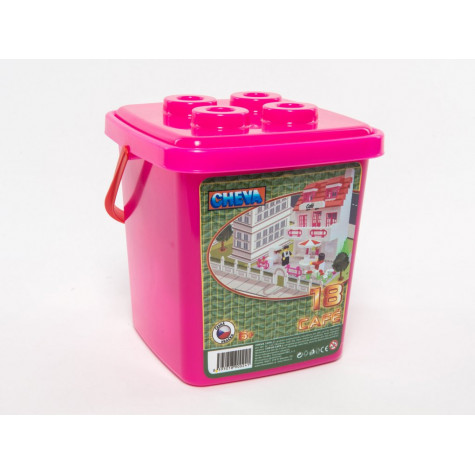 Stavebnice Cheva 18 Cukrárna plast 215ks ~ 2