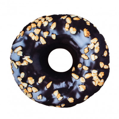 3D polštář 52 cm - Donut s čokoládou