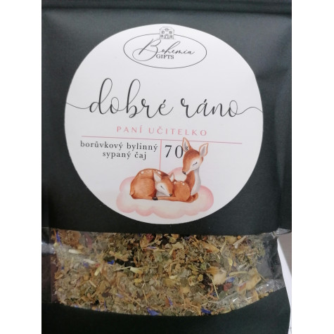 Bylinný sypaný čaj 70 g – Dobré ráno paní učitelko ~ 2
