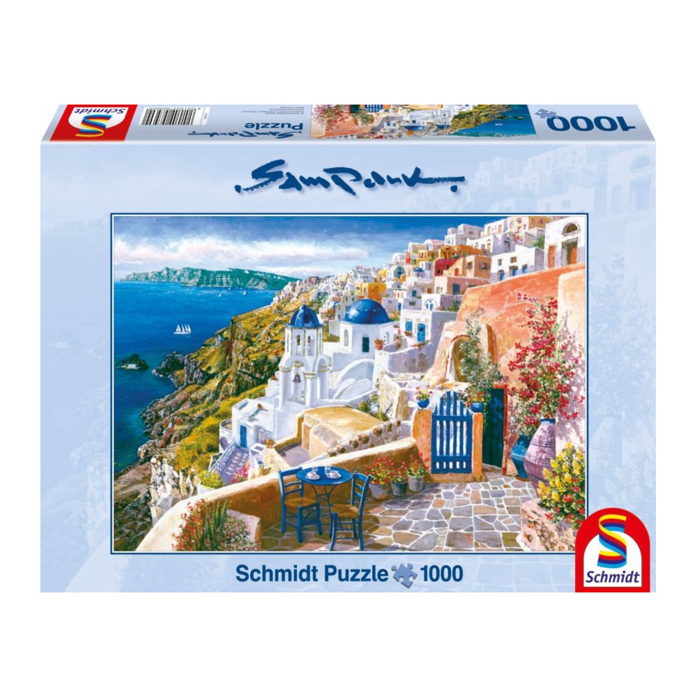 SCHMIDT Puzzle Pohled ze Santorini 1000 dílků