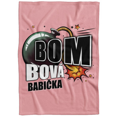 Deka 200 x 140 cm - Bombová babička