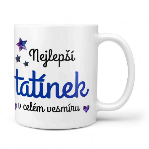 Hrnek 330 ml - Nejlepší tatínek ve vesmíru