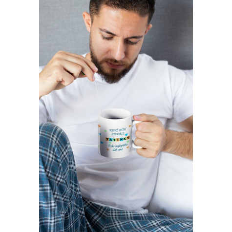 Hrnek 330 ml - Když bůh stvořil tatínky ~ 2