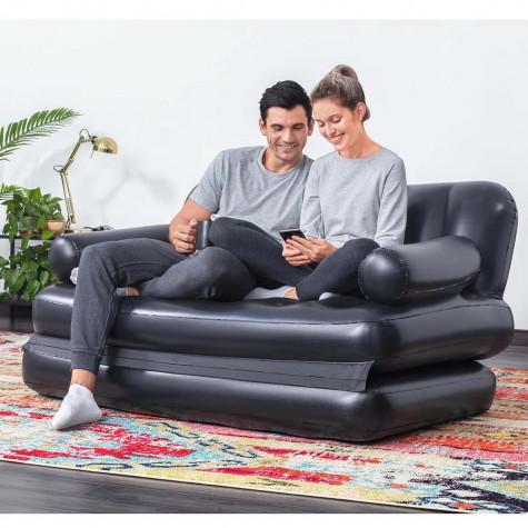 Bestway 75054 Nafukovací pohovka Air couch multi max 5v1 188x152x64cm ~ 1