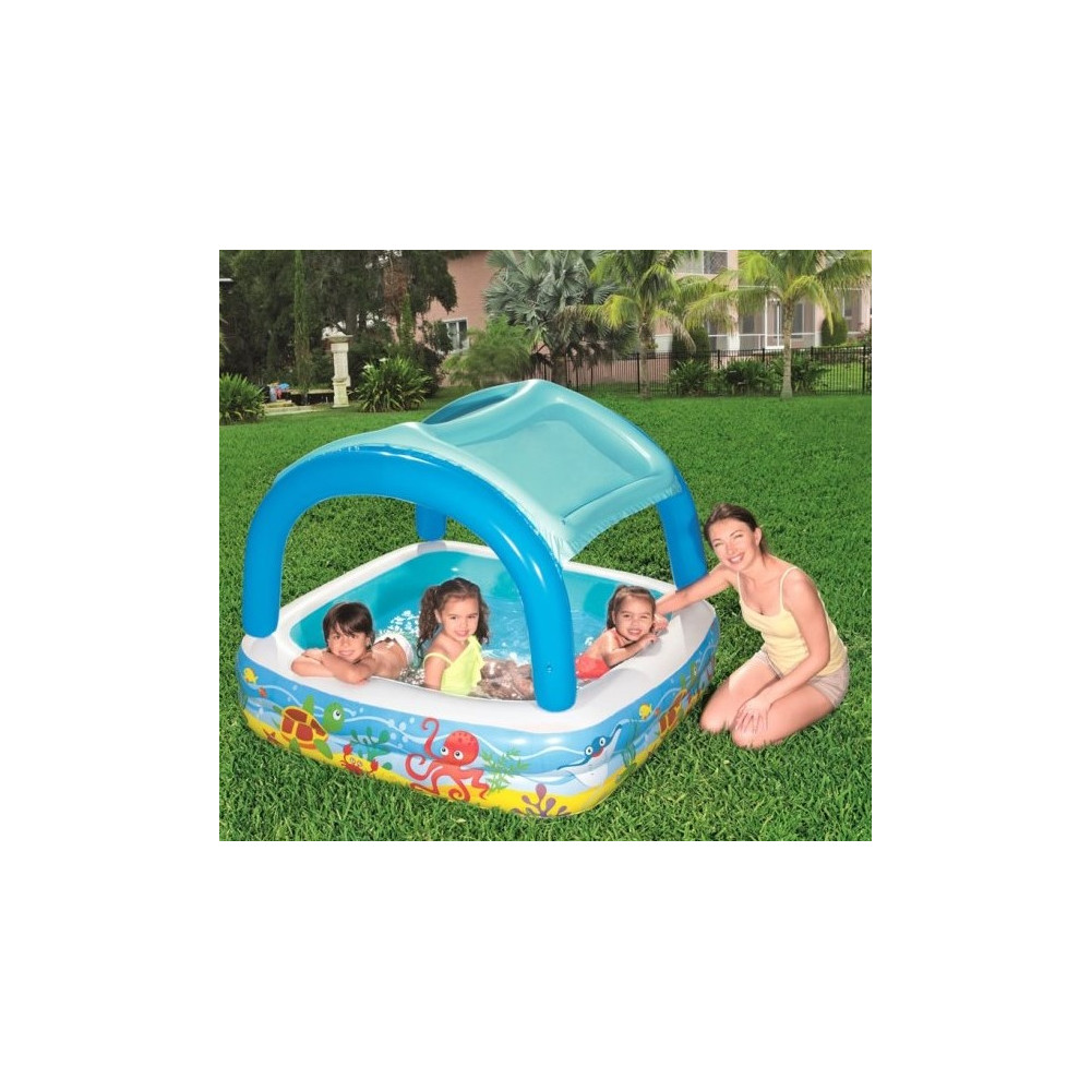 Bestway 52192 Dětský bazén se stříškou 147x147x122 cm