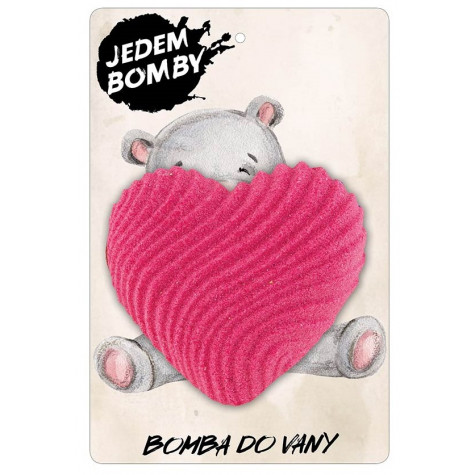 Šumivá pěnivá bomba Srdce 90g ~ 1