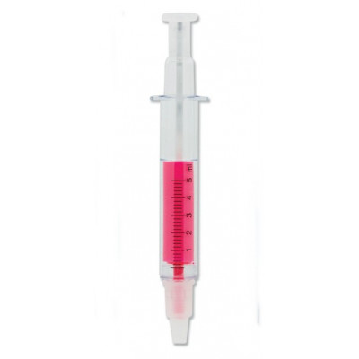 Injekční zvýrazňovač - růžový