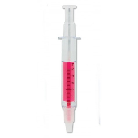 Injekční zvýrazňovač - růžový