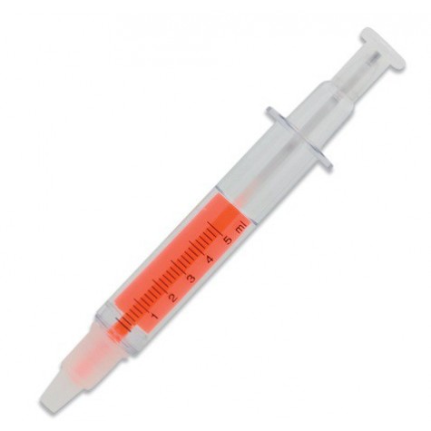 Injekční zvýrazňovač - oranžový