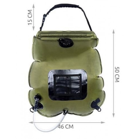 ISO 8819 Solární sprcha Shower Deluxe 20l ~ 2