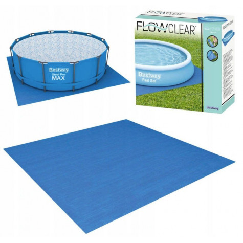 Bestway 58002 Podložka pod bazén 396x396cm ~ 1