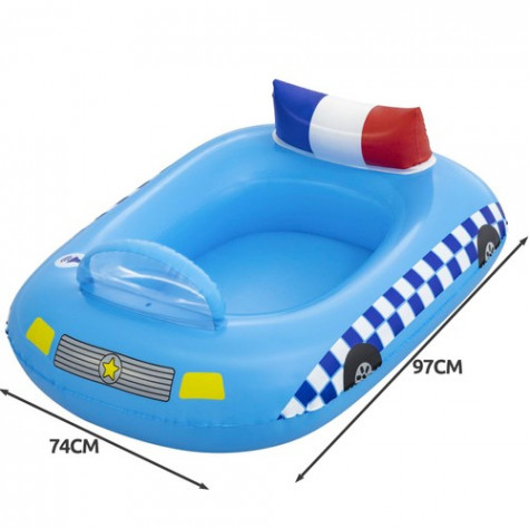 Bestway 34153 Nafukovací dětský člun Policie se zvukem 97x74cm ~ 5