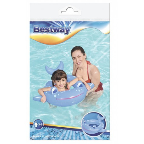 Bestway 36128 Nafukovací dětský kruh - Ryba ~ 2
