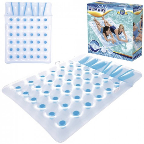 Bestway 43055 Nafukovací velké lehátko pro dva Double Beach ~ 2