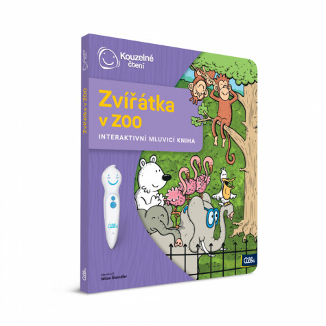Elektronická Albi tužka 2.0 + Kniha Zvířátka v ZOO ~ 3