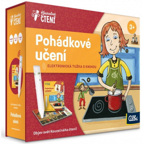 Elektronická Albi tužka 2.0 + Kniha Pohádkové učení