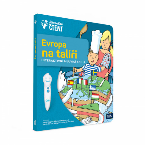 Elektronická Albi tužka 2.0 + Kniha Evropa na talíři