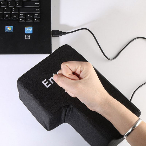 Antistresový polštářek Enter s USB ~ 3
