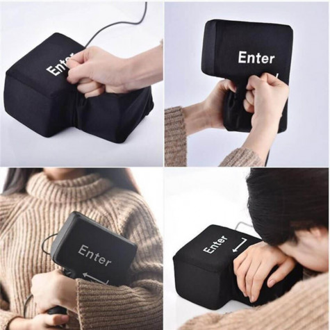 Antistresový polštářek Enter s USB ~ 4